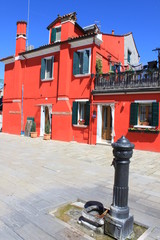 Wall Mural - Village de Burano - Venise - Italie