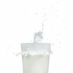 Poster - milk splash