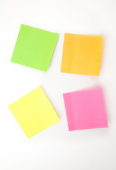 Aufkleber - Four adhesive notes