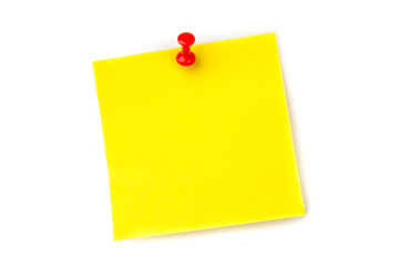 Poster - Pinned adhesive note