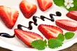 Erdbeeren und Balsamico