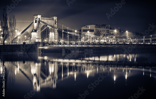 Naklejka na szybę Grunwaldzki Bridge in Wroclaw