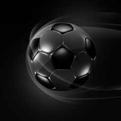 Professional soccer dark background