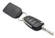 car key and fob shallow dof with clipping path