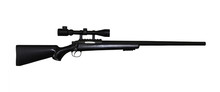 airgun rifle isolated with clipping path