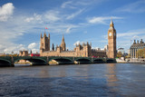 Fototapeta Londyn - London Big Ben with Westminster