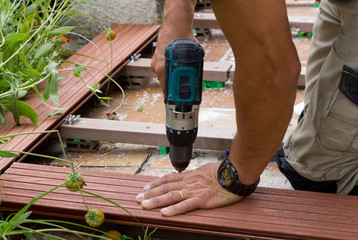 visser la terrasse extérieure