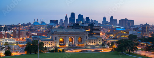 Fotomural Kansas City skyline panorama.