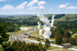 Green energy - geothermal power station