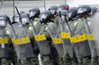 Riot policemen