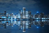 Fototapeta  - Chicago Downtown at Night