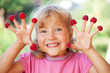 © Tatyana Gladskih - Little girl with raspberry