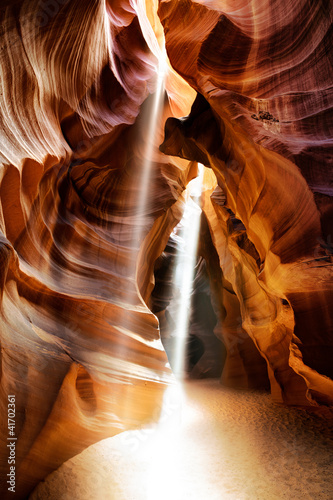 Naklejka - mata magnetyczna na lodówkę Antelope canyon