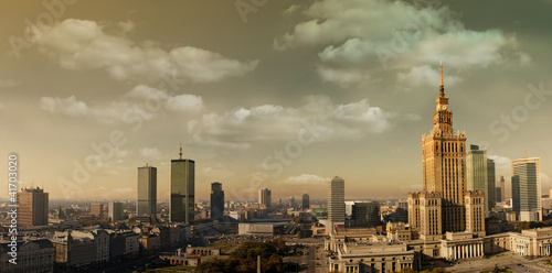 Warsaw panorama - 41703020