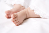 Fototapeta  - stopy niemowlęcia