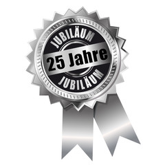 25 Jahre - Jubiläum Silber