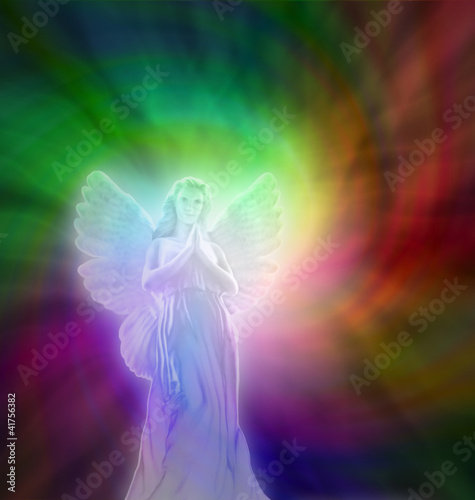 Nowoczesny obraz na płótnie Angel of Divine Love