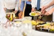 © CandyBox Images - Business catering food for company celebration