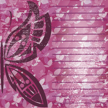 Background With Butterflies For Decoration Of The Text