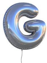 Letter G Balloon 3d Illustration