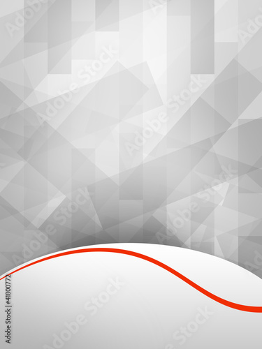 Fotomural Orange background Leela wave