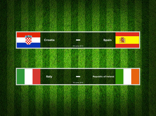 Match Day - 18 June 2012 ,euro 2012 ,Grass Background