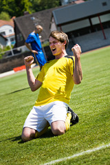 Wall Mural - soccer player