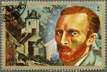 SHARJAH & DEPENDENCIES - 1972: Shows Vincent Willem Van Gogh