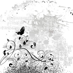 Fototapete - Retro grunge vintage background