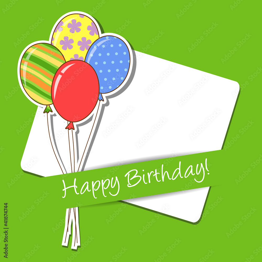 WBdesignz Happy Birthday, biglietto di auguri per compleanno, motivo: procione, regalo di compleanno (125 x 125 mm