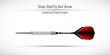 Realistic Steel Tip Dart Arrow