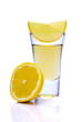 tequila with lemon