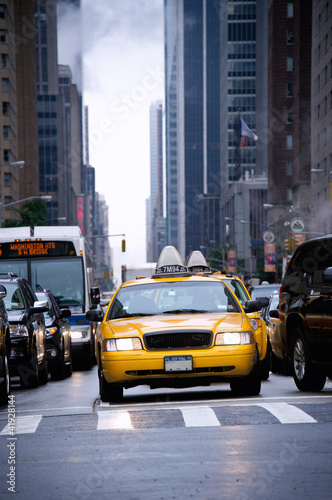 Naklejka na szafę rue de new york