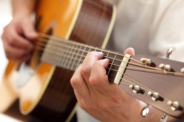 Wall Mural - guitarist