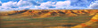 panorama plateau Ustyurt in Kazakhstan