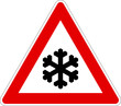 Verkehrszeichen 113 Schnee- oder Eisglätte