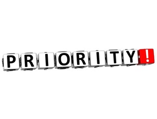 Poster - 3D Priority Crossword
