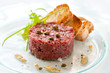 Beef tartar with capers