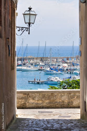 Naklejka - mata magnetyczna na lodówkę View of Otranto. Puglia. Italy.