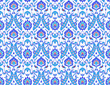 Islamic flower Pattern on white