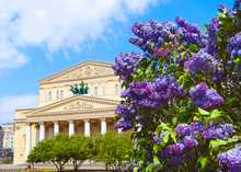 Bolshoi Theatre In Moscow, Russia