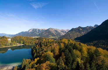 Wall Mural - Freibergsee - Oberstdorf - Alpen