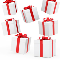 Poster - christmas gift boxes