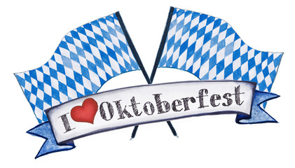 Canvas Print - I lke Oktoberfest