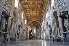 Rome -  Basilica Of Lateran Basilica Of St. John