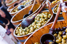 Olives At The Market