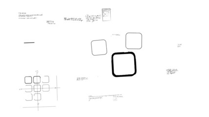 App Development Scribblings on Whiteboard