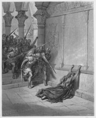 Wall Mural - Death of Athaliah