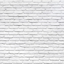 White Brick Wall For A Background