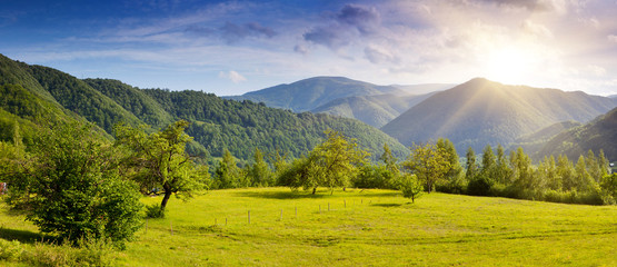 Canvas Print - mountain landscape